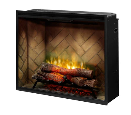 Dimplex - Revillusion 36" Herringbone Portrait Built-In Firebox - 500002398