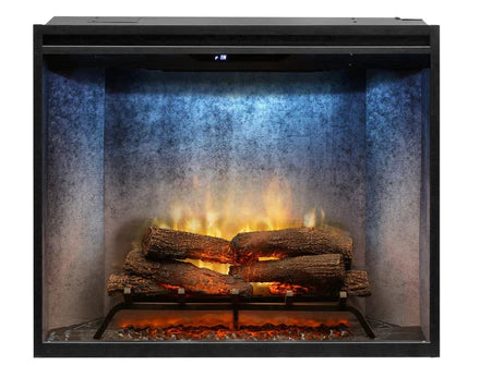 Dimplex - Revillusion 36" Weathered Concrete Portrait Built-In Firebox - 500002399