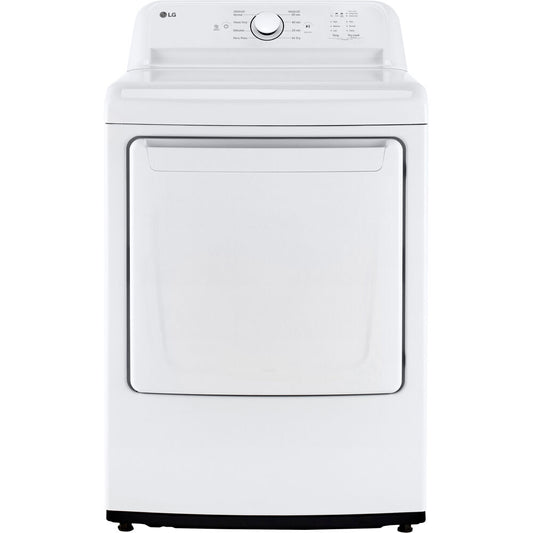 LG - 7.3 CF Ultra Large High Efficiency Electric Dryer - DLE6100W