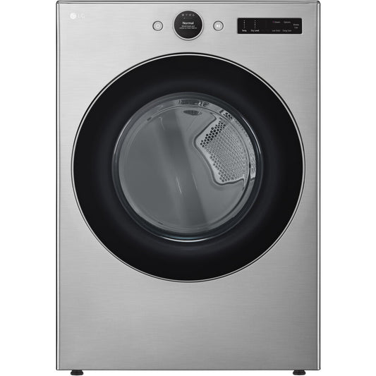 LG - 7.4 CF Ultra Large Capacity Electric Dryer w/ Sensor Dry and TurboSteam - DLEX5500V