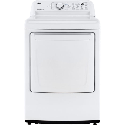 LG - 7.3 CF Ultra Large High Efficiency Gas Dryer - DLG7001W