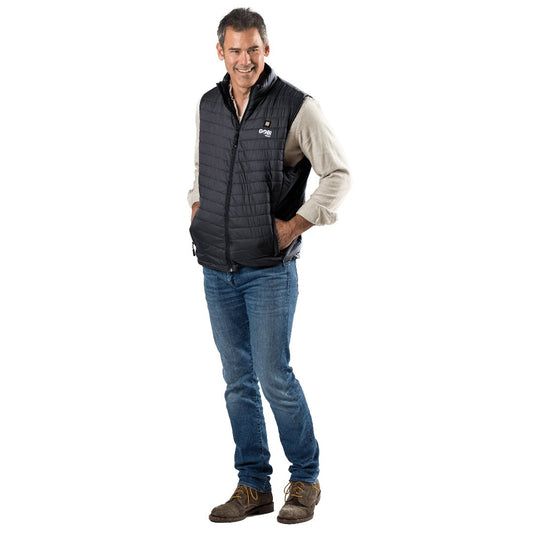 Gobi Heat - Mens Heated Vest Horizon - Dune - Heated Item