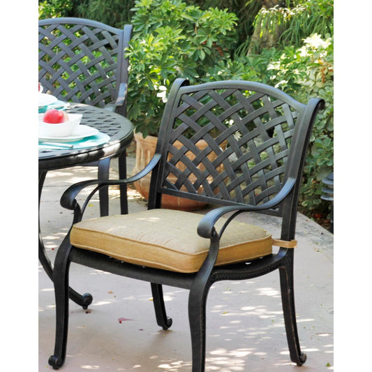 Darlee - Nassau Patio Dining Chair with Cushion (Set of 4) - DL13-1-4