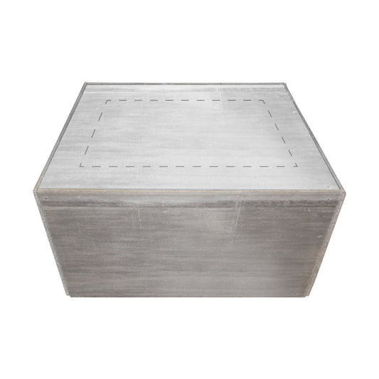 Firegear - 42" x 42" Ready To Finish Linear Fire Pit Enclosure - RTF-S42