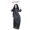 Haunted Hill Farm - Animatronic Demon Woman on Swing with Lights and Sound, Indoor/Covered Outdoor Halloween Decoration - Multi
