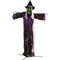 Haunted Hill Farm - 15-ft. Animatronic Witch with Lights and Sound, Outdoor Halloween Decoration - Multi