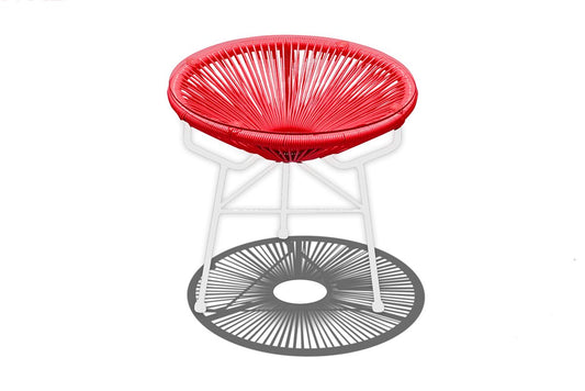 Harmonia Living - Acapulco Side Table/Ottoman | HL-ACA-ST-ATB