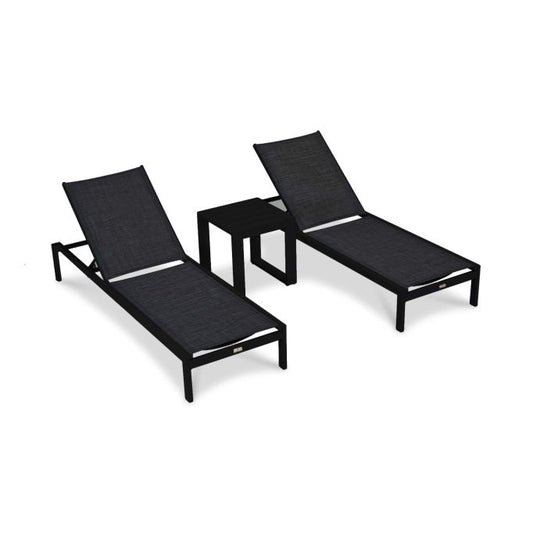 Harmonia Living - Lift 3 Piece Chaise Lounge Set