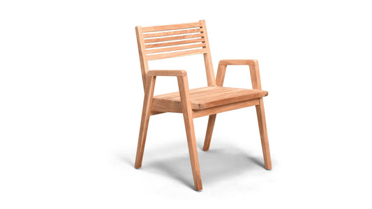 Harmonia Living - Link Dining Arm Chair - Frame Only | HL-LINK-TK-DAC-NC