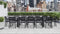 Harmonia Living - Pacifica 13 Piece Extendable Dining Set - Black | HL-PAC-BK-13EDS-C