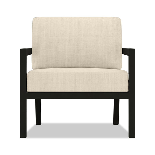 Harmonia Living - Pacifica Club Chair - Black | HL-PAC-BK-CC