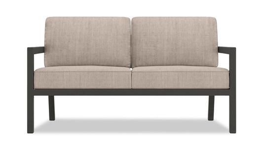 Harmonia Living - Pacifica Loveseat - Slate | HL-PAC-SL-LS