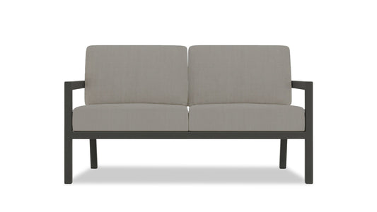 Harmonia Living - Pacifica Loveseat - Slate | HL-PAC-SL-LS