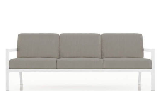 Harmonia Living - Pacifica Sofa - White | HL-PAC-WHT-S