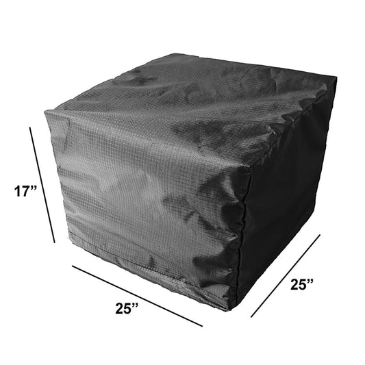 WeatherX Cover For Square Ottoman - HL-WX-GP-OT-SQ