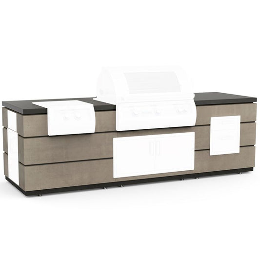 Fire Magic - Contemporary Island System With Double Drawer | ID790-SMD-115BA