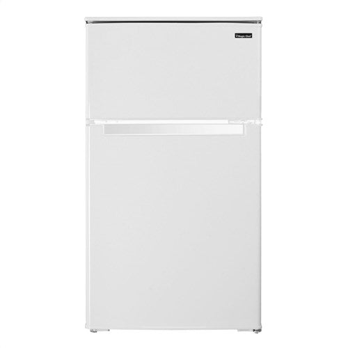 Magic Chef - 3.1-cu. ft. Mini Refrigerator with Top Freezer in White - HMDR310WE