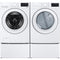 LG - 5.0 CF Front Load Washer (WM3470CW) & 7.4 CF Gas Dryer (DLG3471W) - WM3470CW-G-KIT