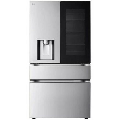 LG - 29 CF 4-Door French Door,InstaView Edge to Edge and Ice&Water Dispenser - LF29S8250S