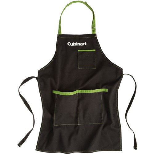 Cuisinart Grill - BBQ Apron & Towel Set, 3 Utensil Pockets - CFA-156