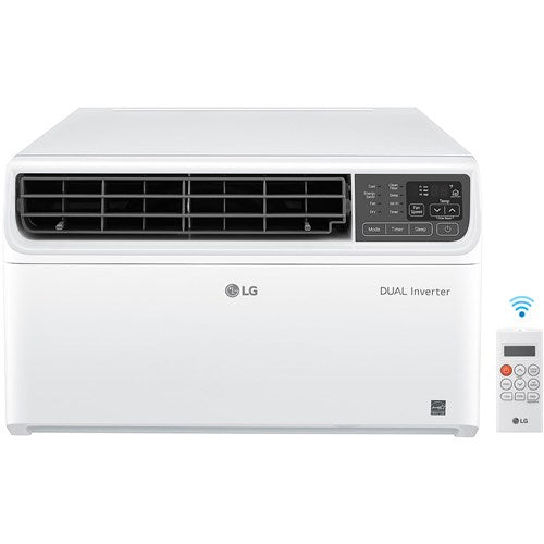 LG - 10,000 BTU Inverter Window Air Conditioner, Electronic Controls | LW1022IVSM
