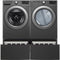 LG - 5.0 CF Front Load Washer (WM3470CM) & 7.4 CF Electric Dryer (DLE3470M) - WM3470CM-E-KIT