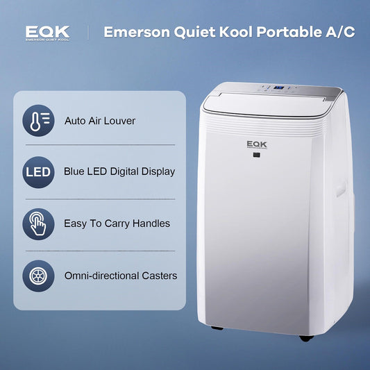 Emerson Quiet - 10000 BTU Portable Air Conditioner with Wifi Controls - EAPC10RSC1