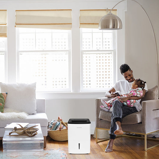 Frigidaire - 50 Pint Dehumidifier (Old 70 Pint), Energy Star, New Body Style - FFAD5033W1