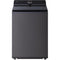 LG - 5.5 CF Top Load Washer,LCD Digital Dial Control,TurboWash3D,Easy Unload - WT8600CB