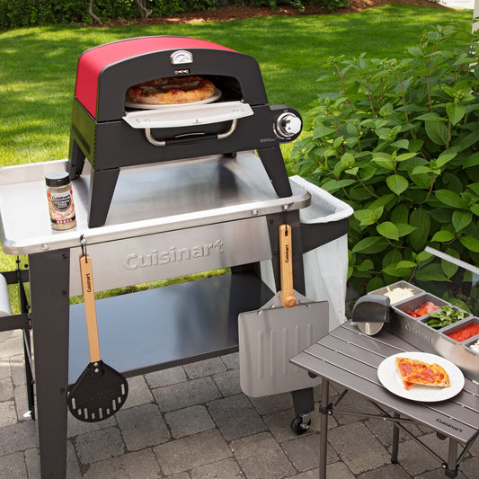 Cuisinart Grill - Portable Propane Pizza Oven, 15000BTU, Pizza Stone Included - CPO-401