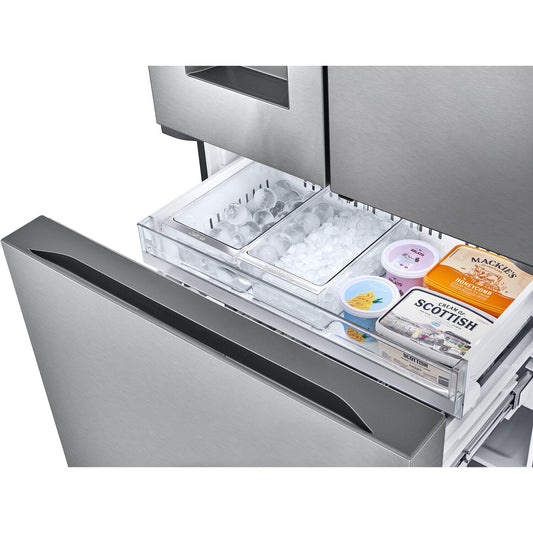 LG - 26 CF Counter Depth 3 Door French Door, Ice and Water w/ 4 Types of Ice - LRYXC2606S