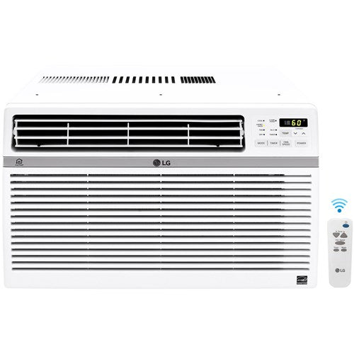 LG - 24,500 BTU Window Air Conditioner w/Wifi Controls | LW2521ERSM