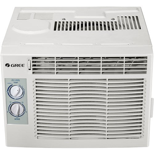 GREE - 5,000 BTU Window Air Conditioner with Mechanical Controls | GWA05BTM