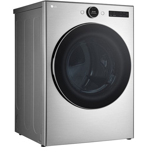 LG - 7.4 CF Ultra Large Capacity Gas Dryer w/ Sensor Dry, TurboSteam, Wi-Fi - DLGX5501V
