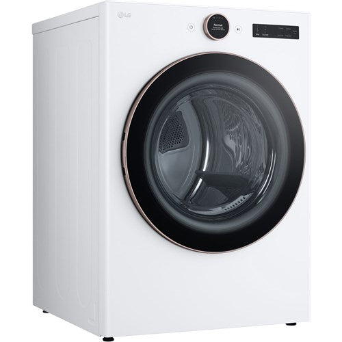 LG - 7.4 CF Ultra Large Capacity Electric Dryer w/ Sensor Dry and TurboSteam - DLEX6500W