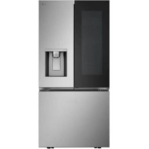 LG - 31 CF Standard Depth Max 3 Door Ref,InstaView DID,Dual Ice,Pocket Handle - LF25S6560S