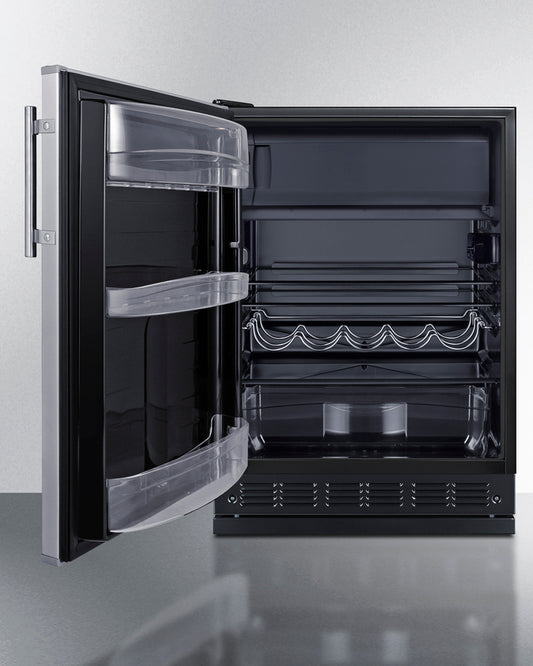 24" Wide Refrigerator-Freezer | CT66BK2SSRSLHD