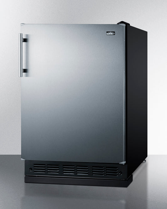 Summit - 24" Wide All-Refrigerator | FF708BLSSRS