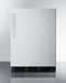 Summit - 24" W Stainless Steel Outdoor Weatherproof Refrigerator - 115 Volts | SPR7BOSSTADA