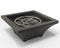 Firegear - True Flame Square Gas Fire Pit - Oil Rubbed Bronze - TF-FBL-LAV-SS-24-H