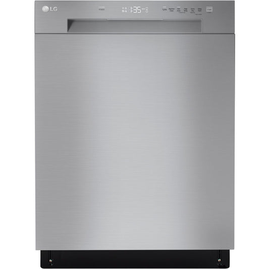 LG - 24" Front Control Dishwasher, 52 dBA, AutoLeak Protection, Dynamic Dry - LDFC2423V