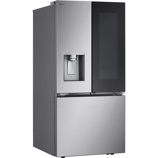LG - 31 CF Standard Depth Max 3 Door Ref,InstaView DID,Dual Ice,Pocket Handle - LF25S6560S