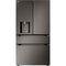 LG - 29 CF 4-Door French Door Refrigerator, Full Convert Drawer,Pocket Handle - LF29S8330D