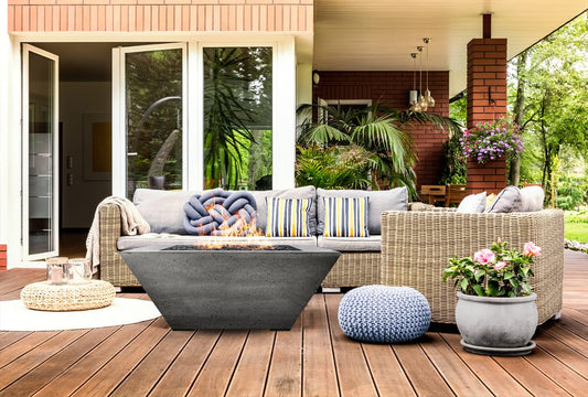 Prism Hardscapes - 40" Lombard 65,000 BTU NG/LP Fire Pit Table