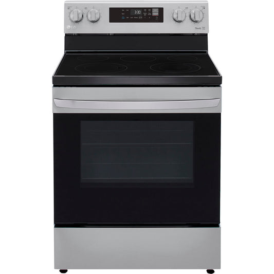 LG - 6.3 CF / 30" Electric Range, ThinQ - LREL6321S