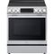LG - 6.3 CF Smart Electric Slide-In Range,Instaview,Air Fry,ESTAR,New Handle - LSEL6335XE