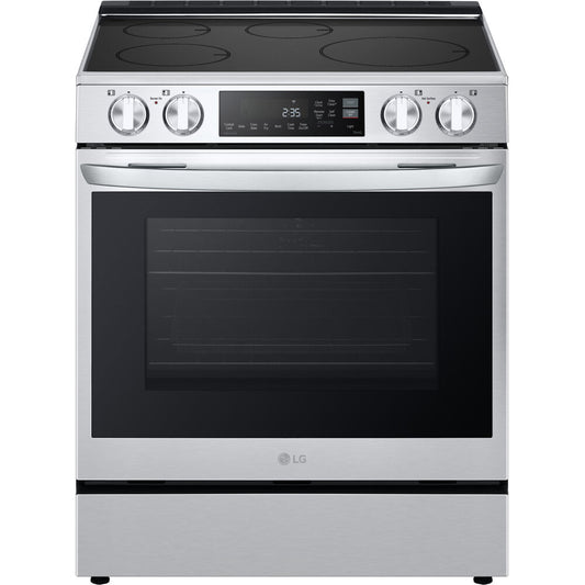 LG - 6.3 CF / 30" Smart Induction Slide-In Range with ProBake Convection - LSIL6334FE