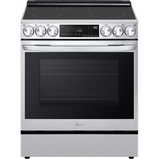 LG - 6.3 CF / 30" Smart Induction Slide-In Range with ProBake Convection - LSIL6336FE