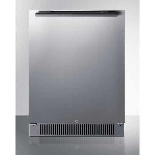 Summit - 24" Wide Built-In Outdoor All-Refrigerator - SPR623OS