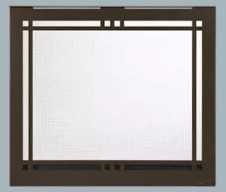 Majestic - Firescreen front 42ST - Pewter - FSMQ42STPT